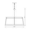 Z-Lite Lenyx 6 - Light Chandelier in  Iron Ore - 2 of 2