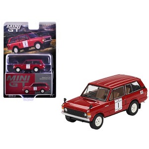 Range Rover RHD #1 Roger Crathorne Winner "International Hill Rally" (1971) Limited Edition 1/64 Diecast Model Car by Mini GT - 1 of 4