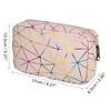Unique Bargains Women Durable Colorful Cosmetic Bag 1 Pc - 2 of 4