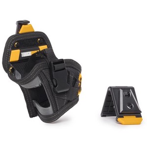 ToughBuilt 5.5 in. W X 7 in. H Polyester Drill Holster Tool Pouch 5 pocket Black/Gray/Orange 1 pc - 1 of 1