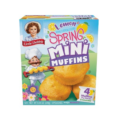 Little Debbie Lemon Mini Muffins - 8.44oz : Target