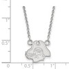 Black Bow Jewelry 14k White Gold East Carolina Pirates NCAA Necklace 18 Inch - 2 of 4