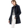 INSPIRE CHIC Women's Turn Down Collar Single Breasted Winter Outwear Overcoat - 3 of 4