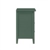 PAGED Wooden Nightstand with 2 Drawers and Open Shelf, Modern Side Table, Bedside Storage Cabinet for Bedroom, Living Room - 3 of 4