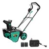 Metal Push Lithium Battery Snow Blower 20in with 40V Lithium Ion, Brushless Motor, Wide Snow Clearing Path, 8 Inch Snow Depth Capacity, and LED Light - 2 of 4