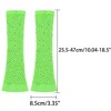 INSPIRE CHIC Women's Long Elastic Mesh Rhinestone Cosplay Net Half Finger Sleeves Gloves for Female Dance Party 1Pair - 2 of 4