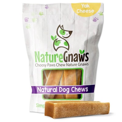 Nature Gnaws Large Yak Cheese Dog Treats - 3ct