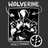 Men's Marvel: Deadpool & Wolverine Black and White Holy Snikt T-Shirt - image 2 of 4