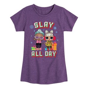 Girls' - Lol Surprise! - Slay All Day Fitted Short Sleeve Graphic T-Shirt - 1 of 4