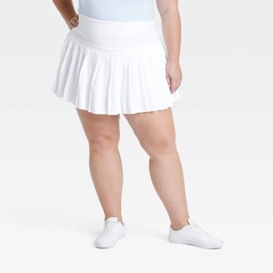 Women's High-Rise Woven Pleated Skort 15.75" - All In Motion™ - 1 of 4