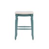 Marino Backless Barstool Wood - Linon - 3 of 4