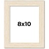 PosterPalooza | 8x10 Wide Barnwood Picture Frame, UV Acrylic, 6 Finishes - Grey, Brown, White, and Black - 2 of 4