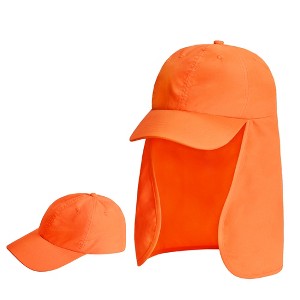 Tirrinia Neck Flap Sun Hat - Hiking Safari Fishing Caps for Men and Women, Perfect for Outdoor Adventures Hiking Fishing Summer Camping - 1 of 4