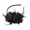 Unique Bargains Women's Flower Feathers Headband 1 Pc - 4 of 4