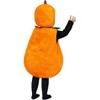 Joyfy Baby Boys Girls Halloween Pumpkin Bodysuit Costume Set, Pumpkin Costume with Hood for Infants Halloween Dressup Party - 4 of 4