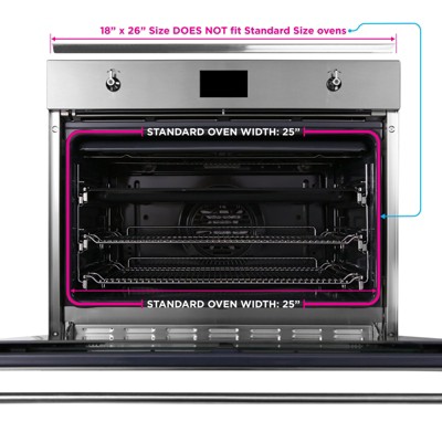 Commercial Grade Aluminum Full Sheet Baking Trays, Set of 6