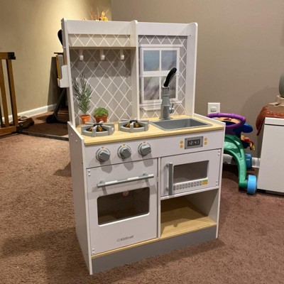 Kidkraft let's cook store wooden play kitchen