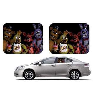 Just Funky Five Nights at Freddy's Side Window Auto Sunshades - 2 Pieces