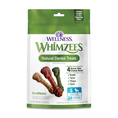 WHIMZEES by Wellness Small Value Bag Dental Chew Dog Treat with Vegetable Flavor - 12.7oz
