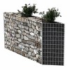 vidaXL Gabion Basket Galvanized Steel 47.2"x11.8"x39.4" - 3 of 4