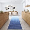 Non Slip Washable Rug - Modern Low Pile Indoor Mat, Stain Resistant & Foldable for Kitchen, Entryway, Living Room, Bedroom - 3 of 4