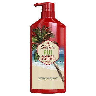 Old Spice Men's Fiji 2-in-1 Shampoo & Conditioner