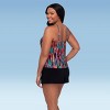Trimshaper Women's Farrah Swim Romper with Pockets - 2 of 3
