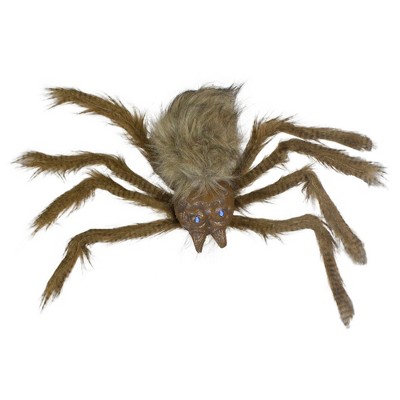 Northlight 24" Brown Floating Spider with LED Eyes Halloween Decoration