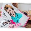 Silver Buffalo The Golden Girls "Live Like" Micro Plush Throw Blanket | 45 x 60 Inches - image 4 of 4