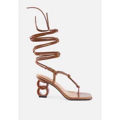 Cassino Strappy Lace Up Women Sandals