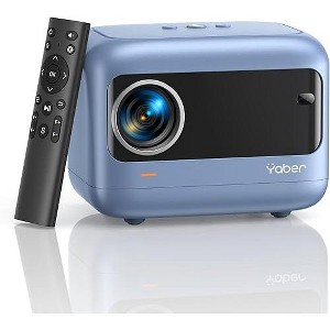 Yaber Mini Portable Projector 1080P with 5G WiFi Bluetooth 5.2