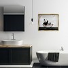 Stupell Industries Panda in Modern Bubble Bath Floating Frame Canvas Art - 3 of 4