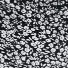 black ditsy floral
