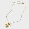 SUGARFIX by BaubleBar Midwinter Magic Charm Necklace - Gold - 3 of 4