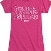 Girls' - Wicked - You're Gonna Be Popular Fitted Short Sleeve Graphic T-Shirt - 2 of 4