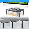 iMountek "3-Level Adjustable Monitor Stand Riser with Ventilation Holes, Desktop Organizer for PC, Laptop, Printer"Black - 2 of 4