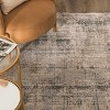 Hauteloom Fallin Gray Abstract Striped Area Carpet - 3 of 4