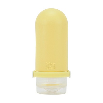 Unique Bargains Portable Leak-proof Strap Silicone Pump Bottle 1 Pc