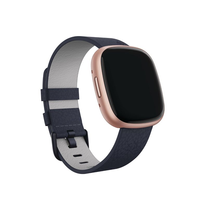 Fitbit Smartwatch Vegan Leather Band, 3 of 5