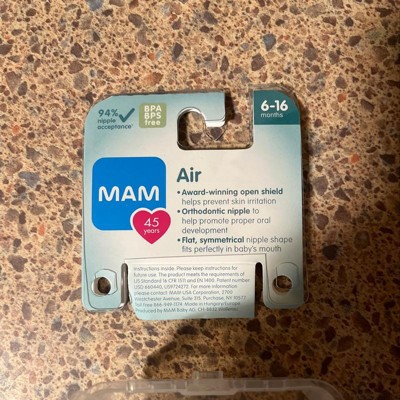 Mam Air Chupete Silicona Rosa 275SG 16+m 2uds