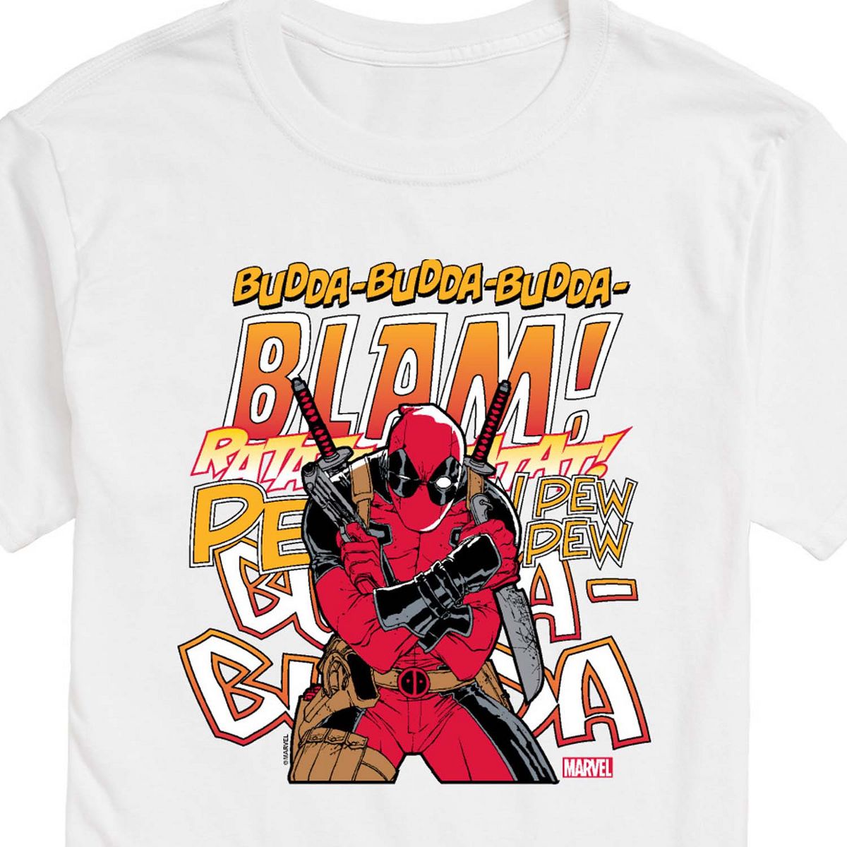 Men's - Marvel - Deadpool Blam Short Sleeve Graphic T-Shirt - thumbnail 7