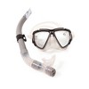 Pool Master 2pc Kona Pro Teen/Young Adult Scuba Mask and Snorkel Dive Set - Small/Medium - Gray/Black - 2 of 3