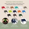 WestinTrends All-Weather Outdoor Patio Poly Adirondack Ottoman Footrest - 4 of 4