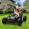 Kids Ride On UTV, Toddler Electric Ride On Car, 24V Battery Powered Off-Road UTV Car Toy w/Remote Control - 4 of 4