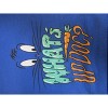 Looney Tunes Bugs Bunny Eyes What's Up Doc? Youth Boys Royal Blue Hoodie - 2 of 2