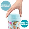 Double Wall Insulated 13oz Reusable Water Bottle for Kids - Spill Proof Lid, Stainless Steel - Keep Liquids Hot/Cold For Hours - Use in Lunch Boxes, - 2 of 4