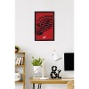 Trends International NHL Detroit Red Wings - Logo 25 Framed Wall Poster Prints - 2 of 4