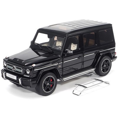 2015 Mercedes-AMG G63 (W463) Obsidian Black 1/18 Diecast Model Car by Almost Real