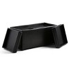 CAVINAS Faux Leather Storage Ottoman Bench with 2 Flip Over Serving Trays,Upholstered Storage Ottoman,Storage Benches for Living Room,Bedroom - 4 of 4