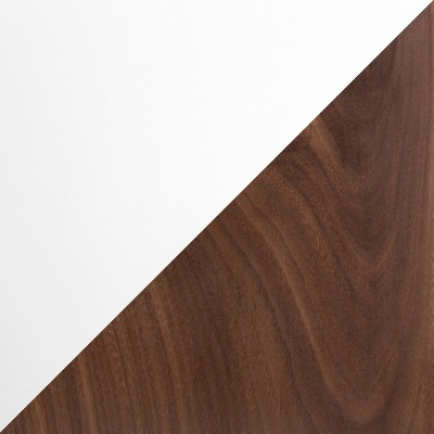 Industrial Brown Walnut and Steel 5-Piece Counter Table Set